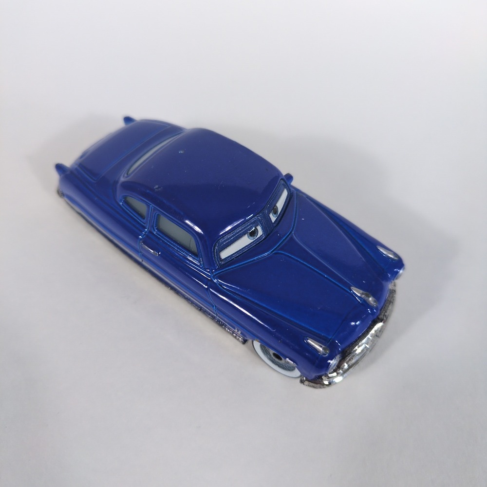 Disney Pixar Cars Doc Hudson Hornet Blue Diecast Toy Car Mattel